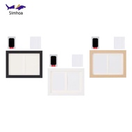 [Simhoa] Inkless Hand and Footprint Kit Photo Frame Newborn Keepsake for Shower Kids Room