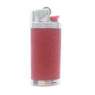 Metal Leather Lighter Case Cover Holder for Bic Mini Lighter J5