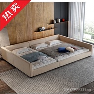 Master Bedroom ir Modern Bed Extra Wide Bed Parent-Child Bed Family of Three Second Child Family Dou