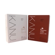 Maxim KANU Tiramisu Latte 24 Sticks, Vanilla Latte 24 Sticks