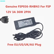 Genuine FSP FSP036-RHBN3 12.0V 3.0A 36.0W 2PIN AC Adapter For FortiGate Fortinet 60D 90D 30E 50E 60E