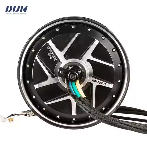YMMotor 13*4.0 inch 8000W 50H 130kmh WP Brushless BLDC In-Wheel Hub Motor