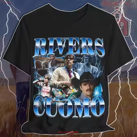 Rivers Cuomo Weezer Bootleg 90's Style T Shirt Funny meme ironic Gen Z Dad band skater gifts for him