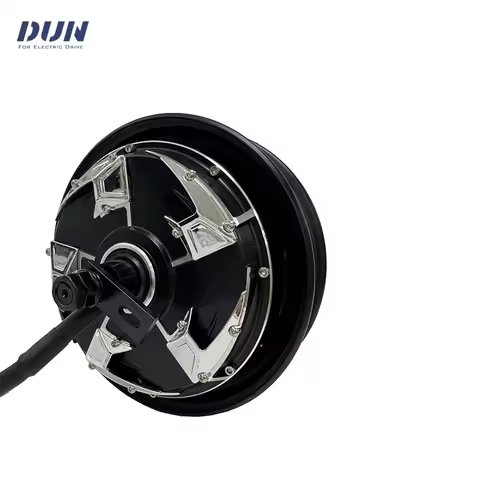 QS WP 4000W V4 10x2.15Inch 48V-96V 55H Brushless BLDC In-Wheel Hub Motor