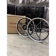 TXR150 SPORT RIM SUZUKI PANTHER SPORT RIM TXR TXR150 TRS BINTANG ST99 GOLD BLACK SIAP BEARING BUSH 1
