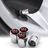 GTR 4Pcs Car Tire Valve Cap Personality Decoration for Nissan GTR R32 R35 R34 Car Accessories