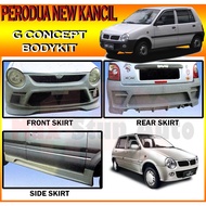 PERODUA NEW KANCIL KANCIL LAMPU BULAT G CONCEPT STYLE BODYKIT (G-CONCEPT) FRONT BUMPER REAR BUMPER S