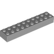 [MB] LEGO 樂高 Light Gray Brick 2x10 淺灰色基本磚4617862 3006