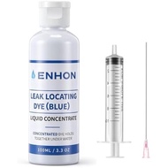 Enhon Pool Leak Detection Dye Kit, 8 oz Blue Dye with Precision Appliors, Easily Loes Leaks in All P
