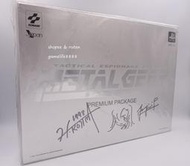 【收藏趣】PS『MGS 特攻神諜 潛龍諜影1代』日版限定版 1998年日本發售見面會 小島秀夫 新川洋司 親筆簽名 繪圖