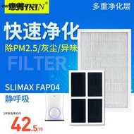 現貨適配3M靜呼吸空氣淨化器靜電集塵HEPA碳纖維過濾網Slimax FAP04