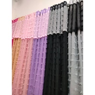 Ruby curtain, smokring fringe model