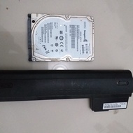 Baterai battery Notebook Laptop HP Mini 110 bekas awet 2jaman