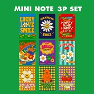 Wiggle Mini Note A6 3P/Set/3-Book Notebook/Set