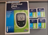 香港行貨(繁體中文)Contour Plus血糖機+血糖紙50張×4盒