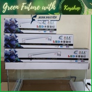 Đèn LED bể cá XML LED bể thủy sinh Đèn led XuanMeiLong đổi màu cho bể cá cảnh XML 20cm độ sáng tốt T