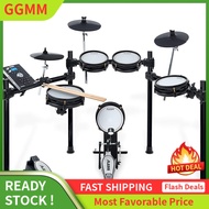 LZD Alesis Drums mand Mesh SE Kit - Electric Drum Set with Quiet Dual Zone Mesh Pads, USB MIDI Connectivity and 600  Electronic &amp; Acoustic Drum Sounds