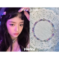 K-pop Bead Bracelet ins style Newjeans-Hanni colour matching