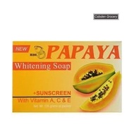 Rdl Papaya Skin Whitening Soap Plus Sunscreen W Vitamin A C E 135g