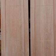2lubang kusen +1daun pintu panel uk 80x210 bahan kayu kamper oven