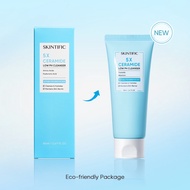 SKINTIFIC 5X Ceramide Low pH Amino Acid Cleanser 80ml, Mild Sensitive Skin Facial Wash, Hydrating Ba