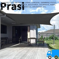 PRASI Outdoor Shade Cloth, Gray quadrilateral shape 2* Sun Shade Sail, Durable outdoor fabric Anti-u