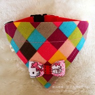 Ivanti Pet Supplies Factory Cute Dog Triangle Scarf Bib Pet Collar Bow Tie B0