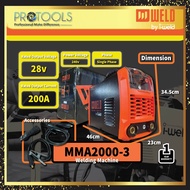 PROTOOLS I-WELD MMA2000 / MMA 2000 / MMA2500 / MMA 2500 MMA WELDING MACHINE 200A / 250A
