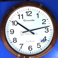 [100% Original] CROCODILE CW 8168 Wall Clock Jam Dinding CW8168