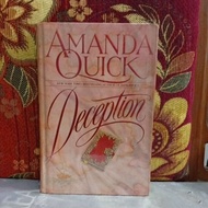Original AMANDA QUICK Deception Novel UsedHARD COVER