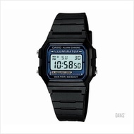 CASIO F-105W-1A STANDARD classic digital resin strap black