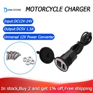 [In Stock][COD] [usb charger for car ]12-24V Universal ，USB Charger Motorcycle Power Adapter Socket， USB Charger Waterproof Auto Charger Adapter ，for Mobilephone Gps