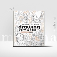 [F] anatomy for Artists Book: drawing Form & pose: The ultimate guide to in perspective and pose wi