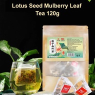 🔥Top Grade⏫【Authentic】Mulberry Leaf Tea Lotus Heart Lotus Heart Decoction Hot Tea Bag Intestinal Cleansing Tea Mulberry Leaf Fire-Fighting Health Tea