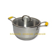 24cm Thick Stainless Steel Soup Pot Cookware 5Qt
