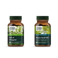 Oil of Oregano - Immune and Antioxidant Support Supplement - 60 Vegan Liquid Phyto-Capsules & Black 