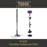 (日版) Dyson PencilVac Fluffycones 輕量LED手持式吸塵器  附充電支架 ( SV50 FC AM )  (日本平行進口，國際電壓)