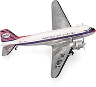 Herpa Martin's Air Charter Douglas DC-3 Model Plane - PH-MAA Miniature in Scale 1:200, Collectible, 