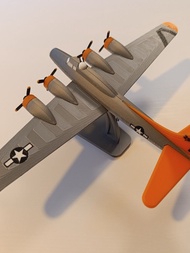 B-17 Bomber Model Kit ของเล่นสร้างสรรค์สำหรับผู้ชายและผู้หญิง อายุ 14 ปีขึ้นไป ชิ้นส่วนที่ต้องประกอบ