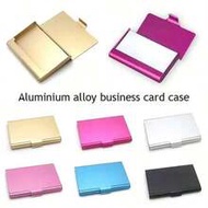 1 Creative Business Card Holder, Aluminum Alloy Name Card Case, Card Holder, Card Box, Card Storage 
