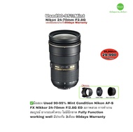 Nikon 24-70mm F/2.8G ED AF-S FX NiKKOR Full Frame Lens สุดยอดเลนส์โปร นาโน Nano Crystal for DSLR Cam