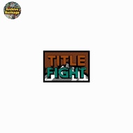 Sticker TITLE FIGHT band logo pop punk rock hardcore shoegaze sticker