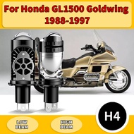 1PC/2PCS H4 LED Projector Lens Headlight Motorcycle LED Headlight Canbus HB2 9003 Hi/Lo Beam Bulb wi