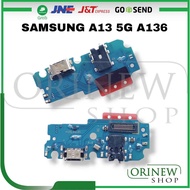 Pcb Board Usb Connector Samsung A13 5G A136 Connector Charger Original Mic Board