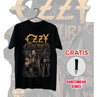 Ozzy OSBOURN TSHIRT BAND MUSIC ROCK METAL BAJU OZZY OSBOURN