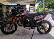 DECAL STIKER KLX DTX / DTRACKER Dirty Heroes BISA CUSTOM NAMA DAN NOMOR TERBARU