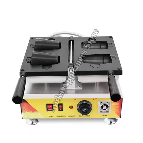 Coffee Waffle Cup Maker Machine Snacks Waffle Maker Edible Cup Shape Waffle Making Machine