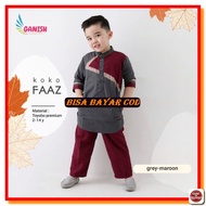 KATUN ((Top Seller)) Ready 4Y 5Y 6Y 7Y 8Y 9Y Muslim Clothes for Boys UJ121 Premium Cotton Eid - Gr