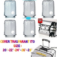 Transparent Luggage Cover 20 22 24 26 28 Inch Clear Luggage Cover