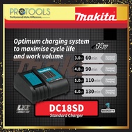 MAKITA CHARGER 18V LXT LITHIUM ION CHARGER DC18SD / DC18RC / DC18RD / DC18RE [ MAKITA 18V ]